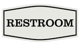 Fancy Restroom Sign