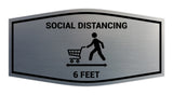 Fancy Social Distancing Sign
