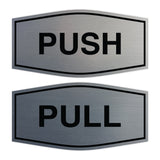 Signs ByLITA Fancy Push Pull Sign Set