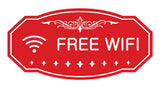 Victorian Free Wifi Sign