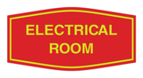 Fancy Electrical Room Sign