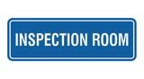 Standard Inspection Room Sign