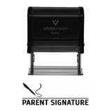 Parent Signature Teacher Self Inking Rubber Stamp