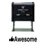 Awesome Teacher Self Inking Rubber Stamp