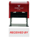 Received By Self-Inking Office Rubber Stamp