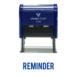 Reminder Self Inking Rubber Stamp