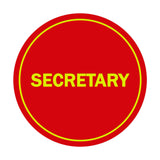 Signs ByLITA Circle Secretary Sign