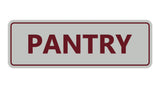 Signs ByLITA Standard Pantry Sign