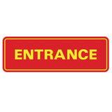 Basic ENTRANCE Door / Wall Sign