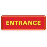 Basic ENTRANCE Door / Wall Sign