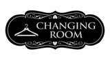 Signs ByLITA Designer Changing Room Sign with Adhesive Tape, Mounts On Any Surface, Weather Resistant, Indoor/Outdoor Use