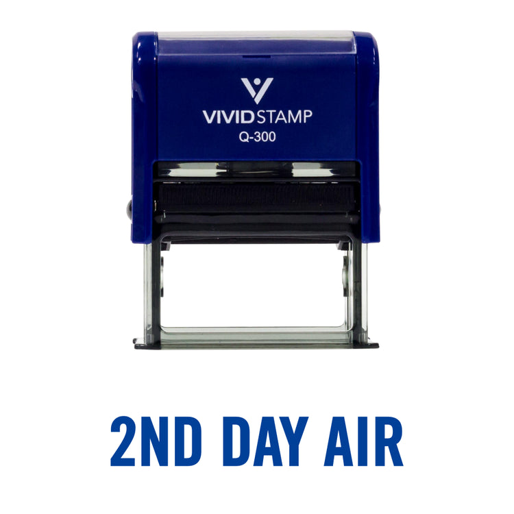 2nd Day Air Self Inking Rubber Stamp