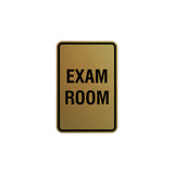 Portrait Round Exam Room Sign
