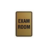 Portrait Round Exam Room Sign