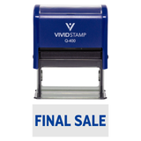 Basic Final Sale Self-Inking Office Rubber Stamp