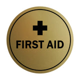 Signs ByLITA Circle First Aid Sign