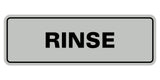 Signs ByLITA Standard Rinse Sign