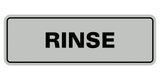 Signs ByLITA Standard Rinse Sign