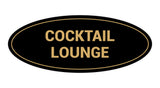 Signs ByLITA Oval Cocktail Lounge Sign