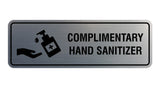 Signs ByLITA Standard Complimentary Hand Sanitizer Sign