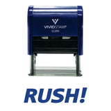 Rush Self Inking Rubber Stamp