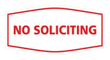 Signs ByLITA Fancy No Soliciting Sign