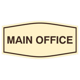Fancy Main Office Sign