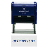 Received By Self-Inking Office Rubber Stamp