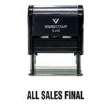 All Sales Final Rubber Stamp