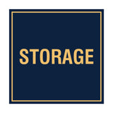 Signs ByLITA Square storage Sign
