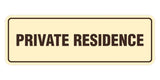Signs ByLita Standard Private Residence Sign