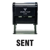 SENT Self Inking Rubber Stamp