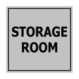 Signs ByLITA Square Storage Room Sign