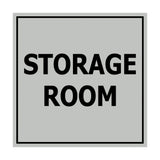 Signs ByLITA Square Storage Room Sign