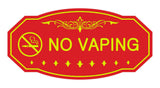 Victorian No Vaping Sign