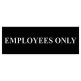 Basic Employees Only Door / Wall Sign