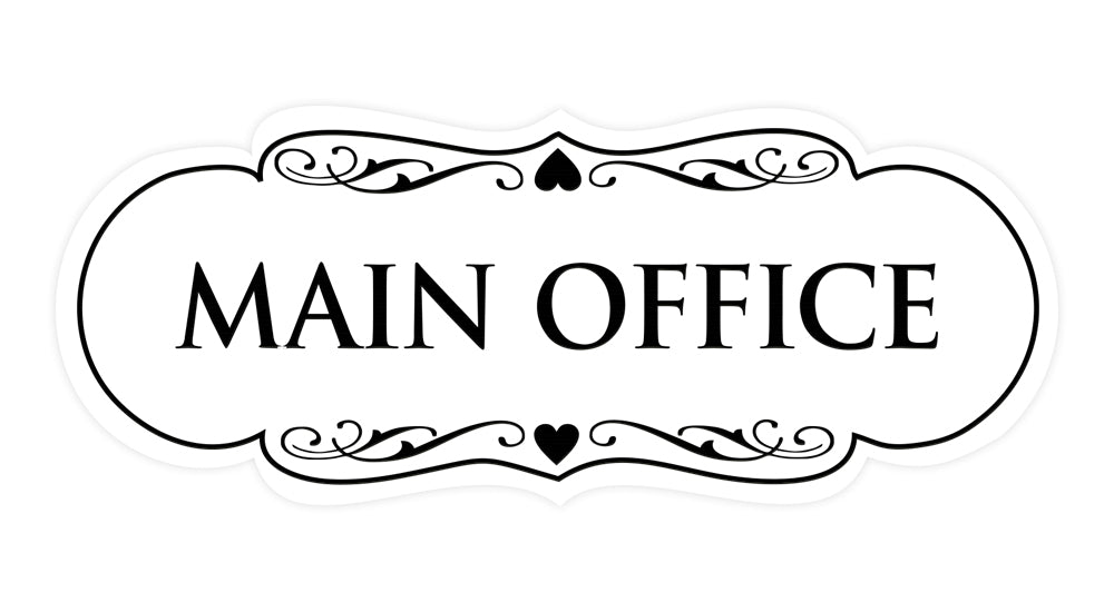 Designer Main Office Sign – Pacific Sign and Stamp