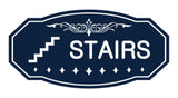 Victorian Stairs Sign