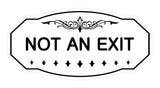 Victorian Not An Exit Sign