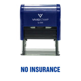 No Insurance Self Inking Rubber Stamp