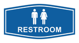 Signs ByLITA Fancy Unisex Restroom Sign