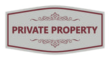 Signs ByLITA Fancy Private Property Sign