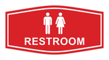 Signs ByLITA Fancy Unisex Restroom Sign