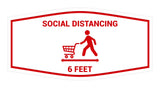 Fancy Social Distancing Sign