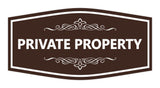 Signs ByLITA Fancy Private Property Sign