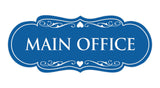 Designer Main Office Sign