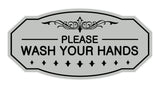 Victorian Please Wash Your Hands Sign