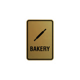Portrait Round Bakery Sign