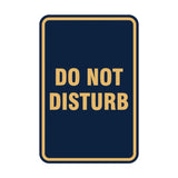 Portrait Round Do Not Disturb Sign