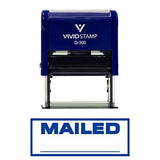 Mailed Self-Inking Office Rubber Stamp